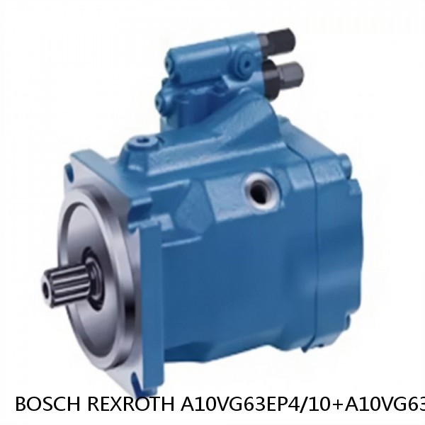 A10VG63EP4/10+A10VG63EP4/1 BOSCH REXROTH A10VG Axial piston variable pump