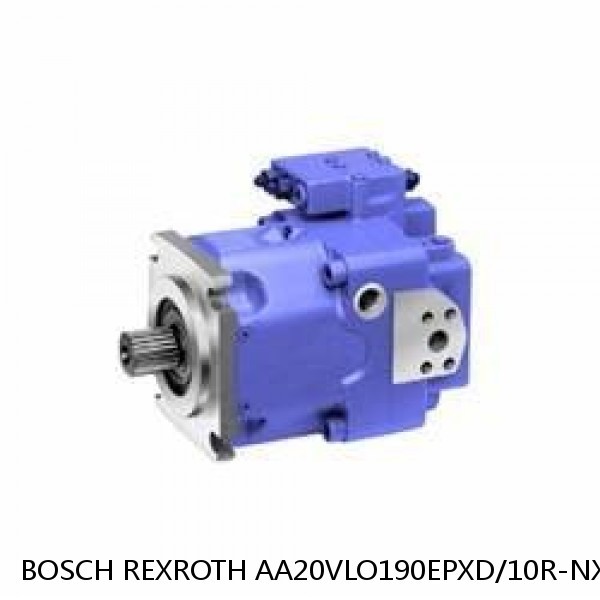 AA20VLO190EPXD/10R-NXDXXN00XP-S BOSCH REXROTH A20VLO Hydraulic Pump