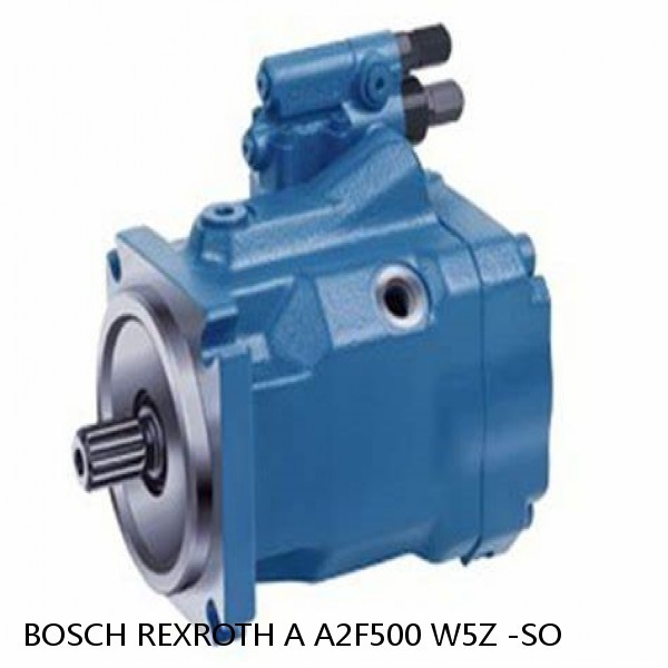 A A2F500 W5Z -SO BOSCH REXROTH A2F Piston Pumps