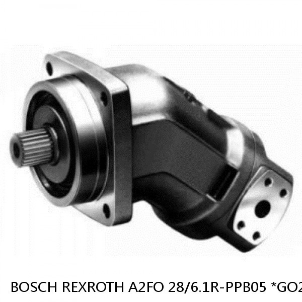 A2FO 28/6.1R-PPB05 *GO2EU* BOSCH REXROTH A2FO Fixed Displacement Pumps