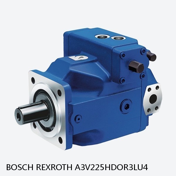 A3V225HDOR3LU4 BOSCH REXROTH A3V Hydraulic Pumps