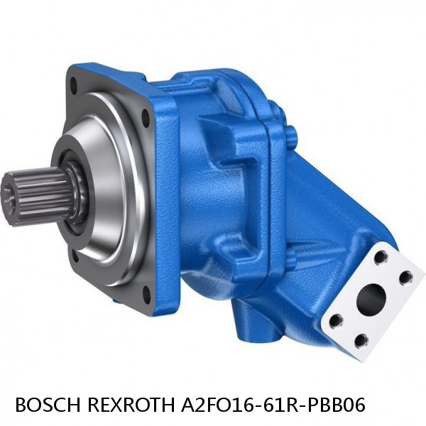 A2FO16-61R-PBB06 BOSCH REXROTH A2FO Fixed Displacement Pumps