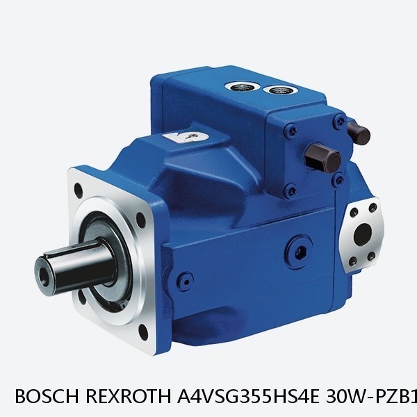 A4VSG355HS4E 30W-PZB10T000N-S1213 BOSCH REXROTH A4VSG Axial Piston Variable Pump