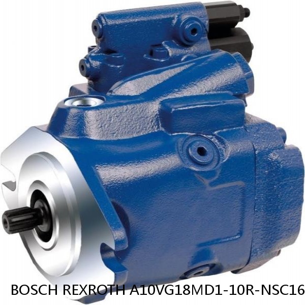 A10VG18MD1-10R-NSC16K013E BOSCH REXROTH A10VG Axial piston variable pump