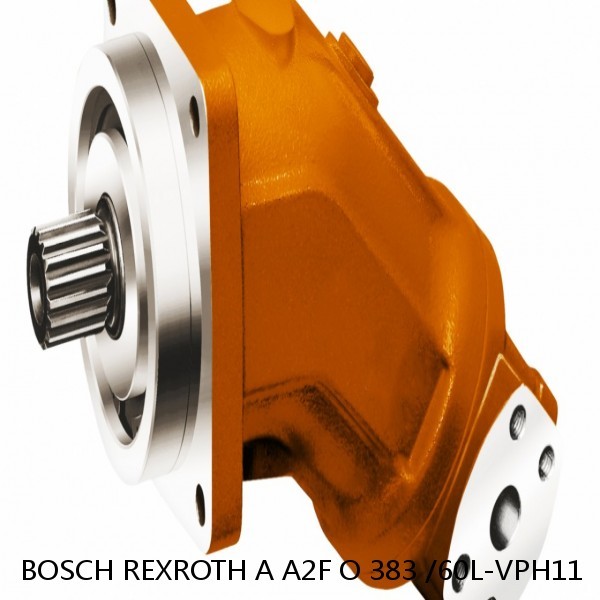 A A2F O 383 /60L-VPH11 BOSCH REXROTH A2FO Fixed Displacement Pumps