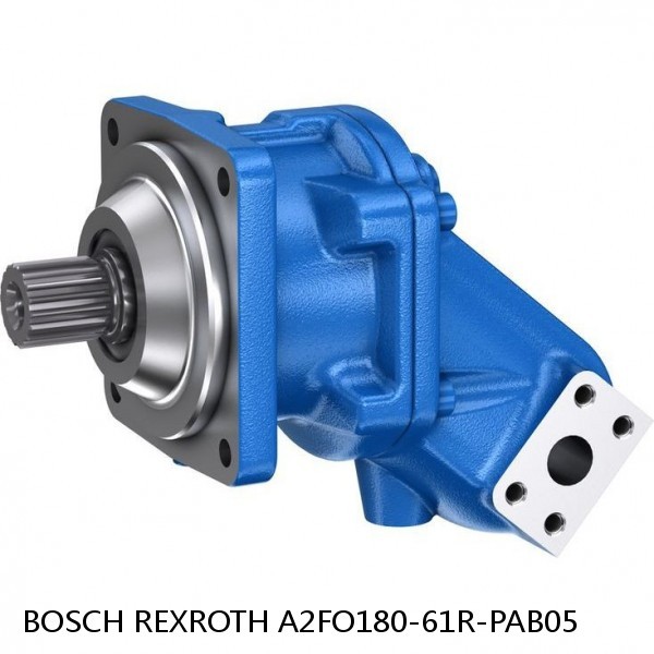 A2FO180-61R-PAB05 BOSCH REXROTH A2FO Fixed Displacement Pumps