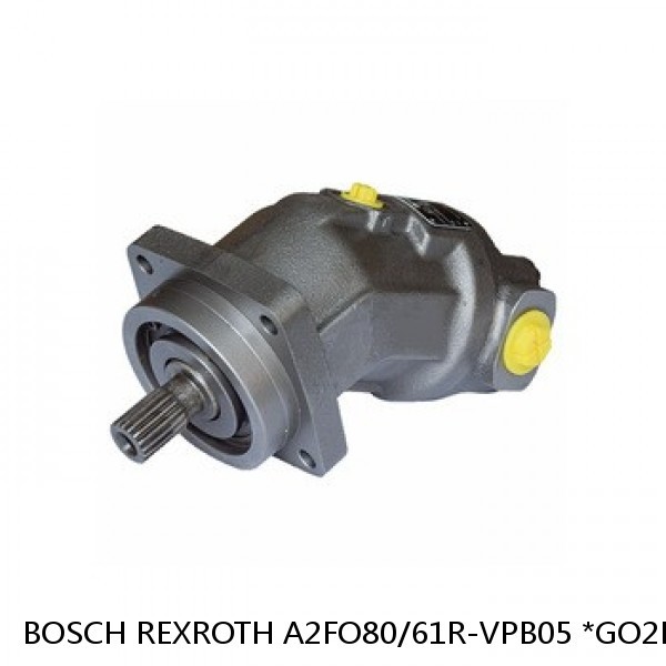 A2FO80/61R-VPB05 *GO2EU* BOSCH REXROTH A2FO Fixed Displacement Pumps