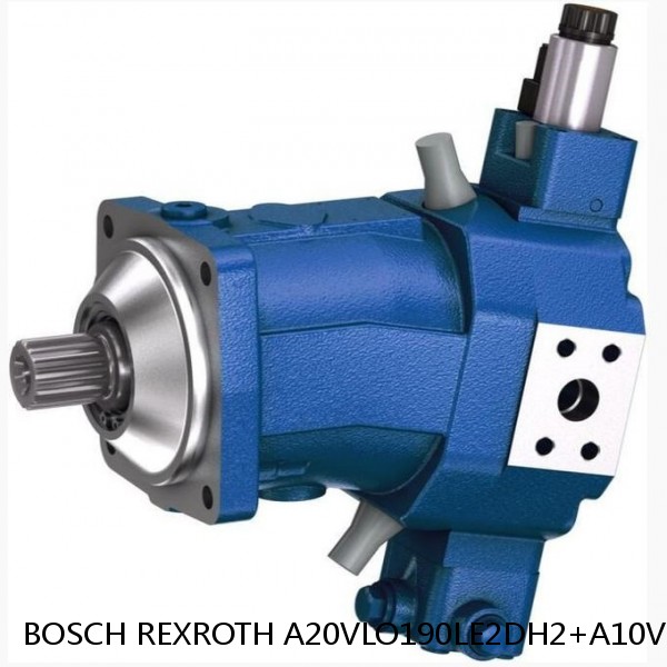 A20VLO190LE2DH2+A10VO28DR BOSCH REXROTH A20VLO Hydraulic Pump