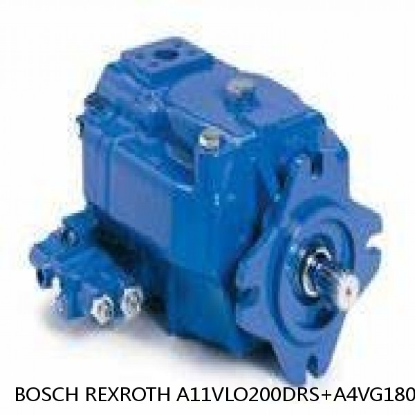 A11VLO200DRS+A4VG180EP-32+A4VG125EP BOSCH REXROTH A11VLO Axial Piston Variable Pump