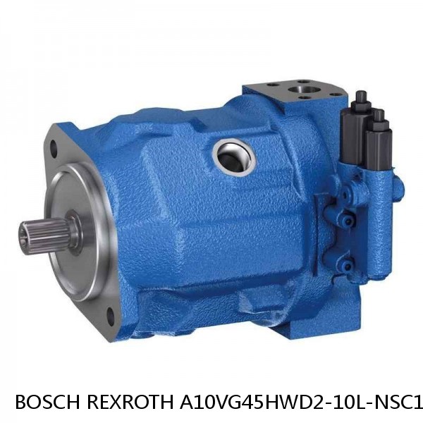A10VG45HWD2-10L-NSC13F023S-S BOSCH REXROTH A10VG Axial piston variable pump