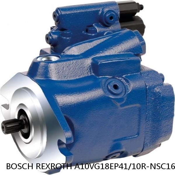 A10VG18EP41/10R-NSC16F006SP BOSCH REXROTH A10VG Axial piston variable pump