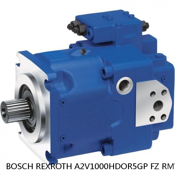 A2V1000HDOR5GP FZ RMVB 4 BOSCH REXROTH A2V Variable Displacement Pumps