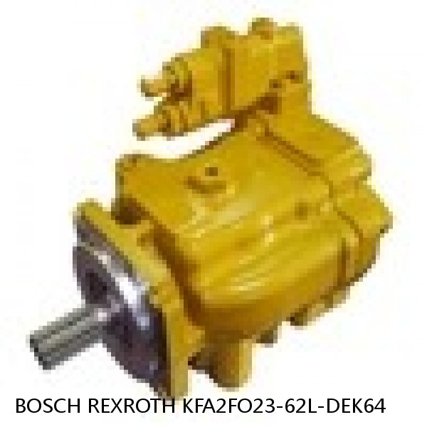 KFA2FO23-62L-DEK64 BOSCH REXROTH KFA2FO HYDRAULIC PISTON PUMP