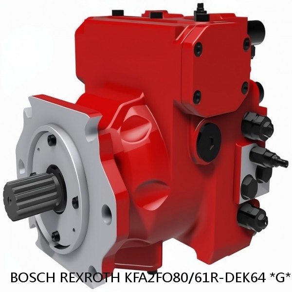 KFA2FO80/61R-DEK64 *G* BOSCH REXROTH KFA2FO HYDRAULIC PISTON PUMP #1 small image