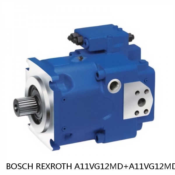 A11VG12MD+A11VG12MD BOSCH REXROTH A11VG Hydraulic Pumps #1 small image