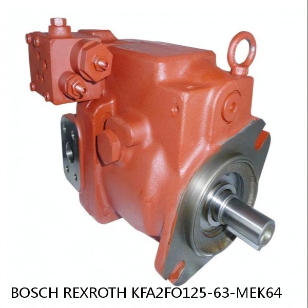 KFA2FO125-63-MEK64 BOSCH REXROTH KFA2FO HYDRAULIC PISTON PUMP #1 small image