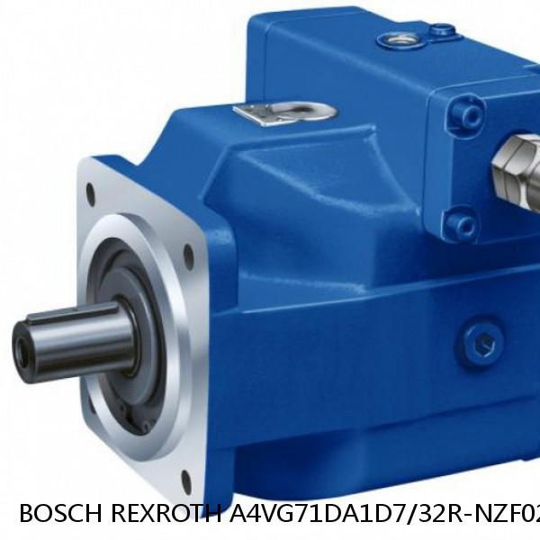 A4VG71DA1D7/32R-NZF02F021SH BOSCH REXROTH A4VG Variable Displacement Pumps #1 small image