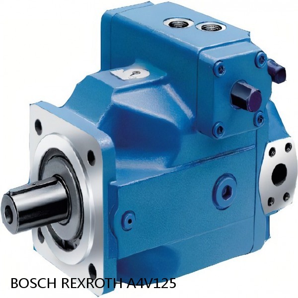 A4V125 BOSCH REXROTH A4V Variable Pumps #1 small image