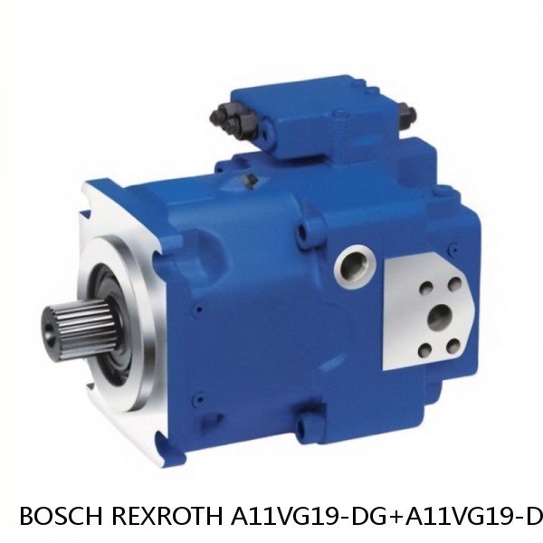 A11VG19-DG+A11VG19-DG BOSCH REXROTH A11VG Hydraulic Pumps #1 small image