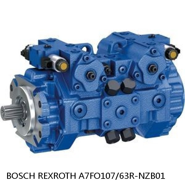 A7FO107/63R-NZB01 BOSCH REXROTH A7FO Axial Piston Motor Fixed Displacement Bent Axis Pump #1 small image