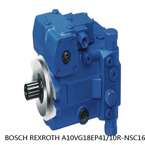 A10VG18EP41/10R-NSC16F015SH BOSCH REXROTH A10VG Axial piston variable pump #1 small image