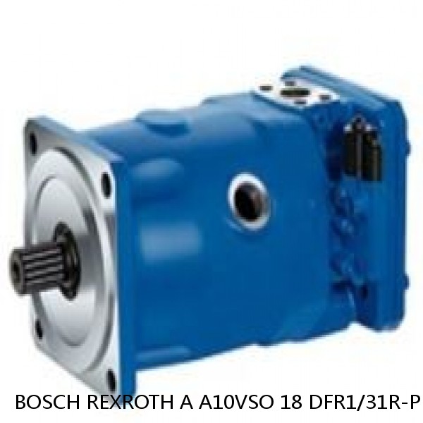 A A10VSO 18 DFR1/31R-PRA12KB2 -S1439 BOSCH REXROTH A10VSO Variable Displacement Pumps