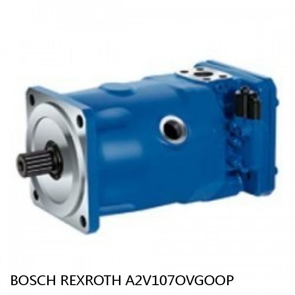 A2V107OVGOOP BOSCH REXROTH A2V Variable Displacement Pumps