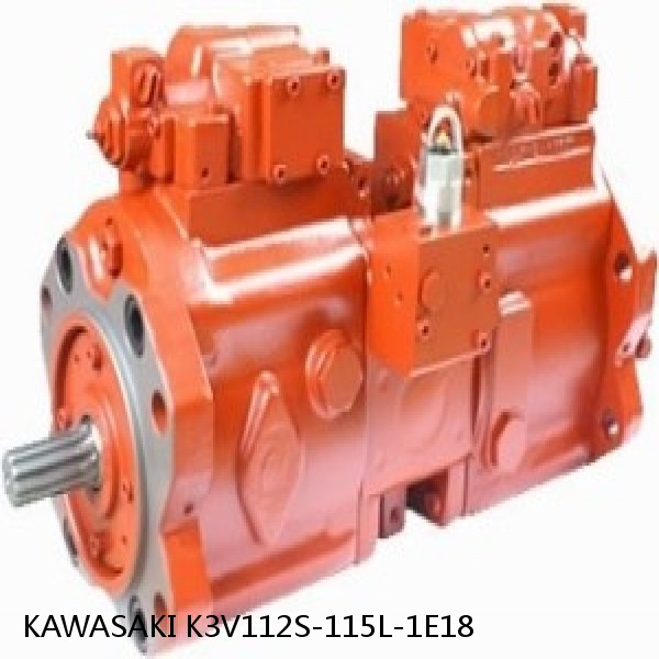 K3V112S-115L-1E18 KAWASAKI K3V HYDRAULIC PUMP