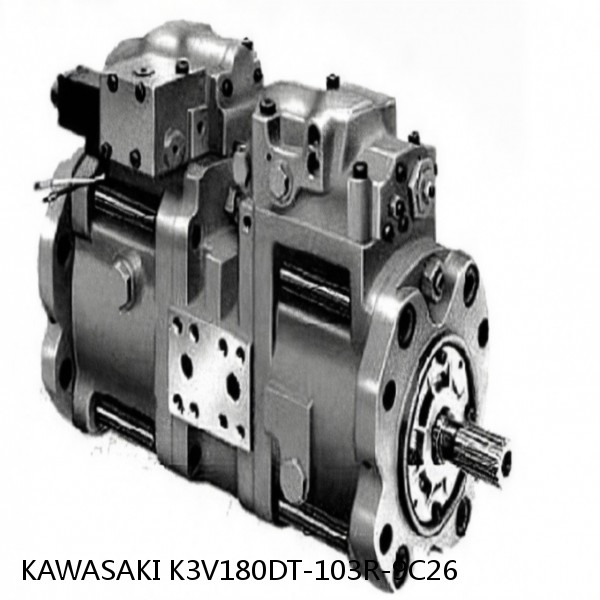 K3V180DT-103R-9C26 KAWASAKI K3V HYDRAULIC PUMP