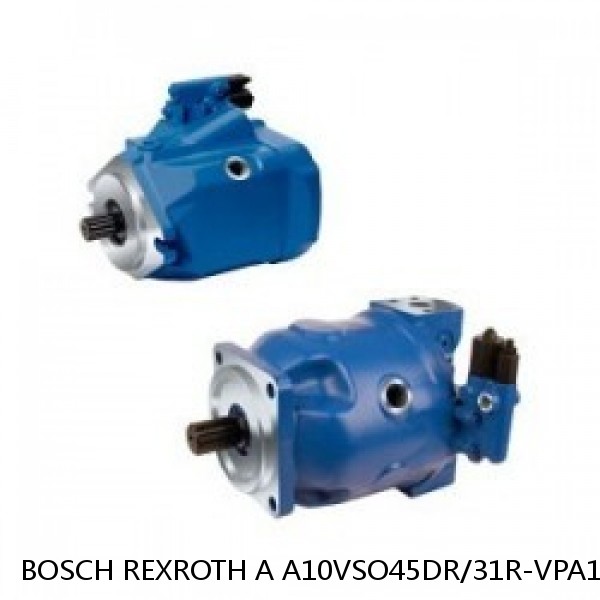 A A10VSO45DR/31R-VPA12N00 CS2709 BOSCH REXROTH A10VSO Variable Displacement Pumps