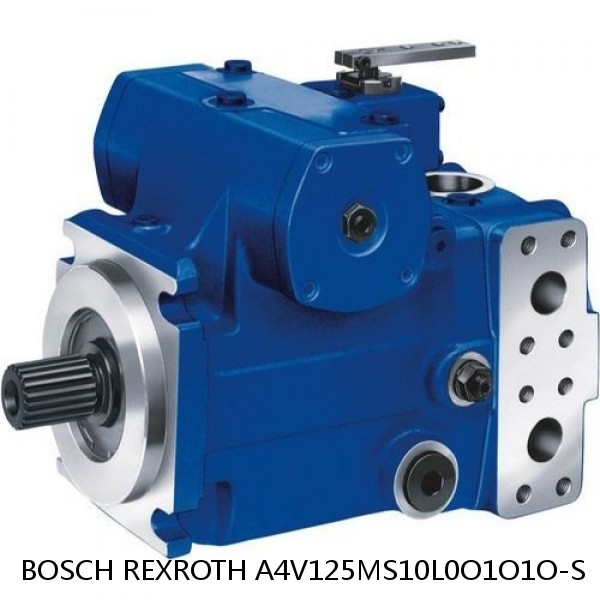 A4V125MS10L0O1O1O-S BOSCH REXROTH A4V Variable Pumps