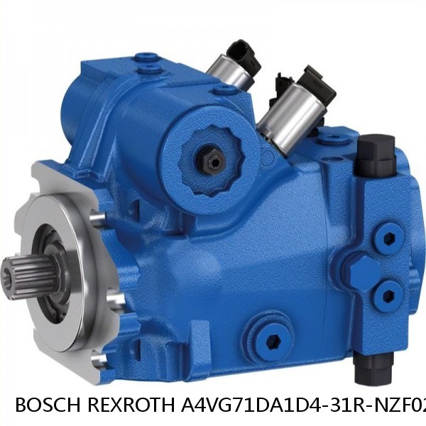 A4VG71DA1D4-31R-NZF02F021P BOSCH REXROTH A4VG Variable Displacement Pumps