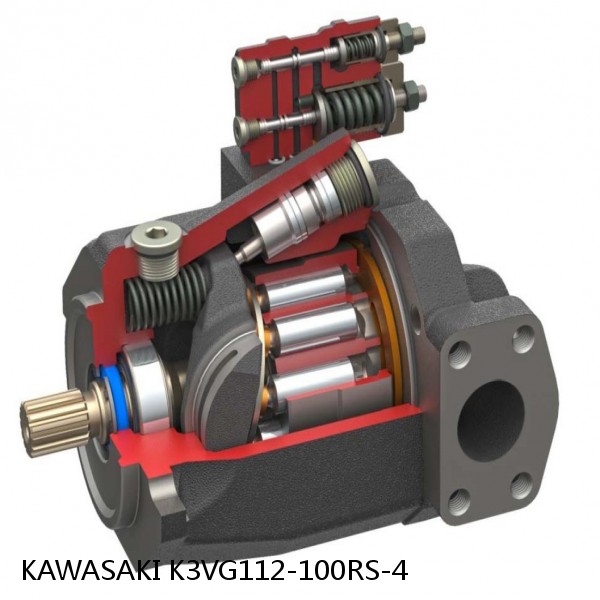 K3VG112-100RS-4 KAWASAKI K3VG VARIABLE DISPLACEMENT AXIAL PISTON PUMP #1 small image