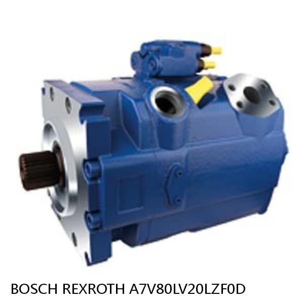 A7V80LV20LZF0D BOSCH REXROTH A7V HYDRAULIC PISTON PUMP #1 small image