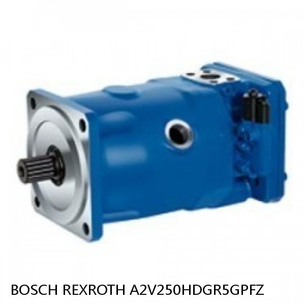A2V250HDGR5GPFZ BOSCH REXROTH A2V Variable Displacement Pumps #1 small image