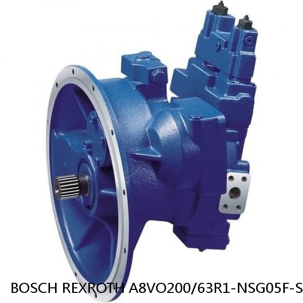 A8VO200/63R1-NSG05F-S 27031. BOSCH REXROTH A8VO Variable Displacement Pumps