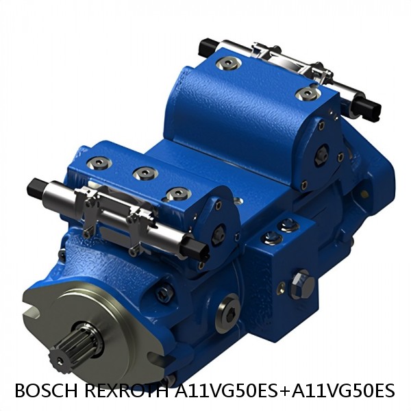 A11VG50ES+A11VG50ES BOSCH REXROTH A11VG Hydraulic Pumps #1 image