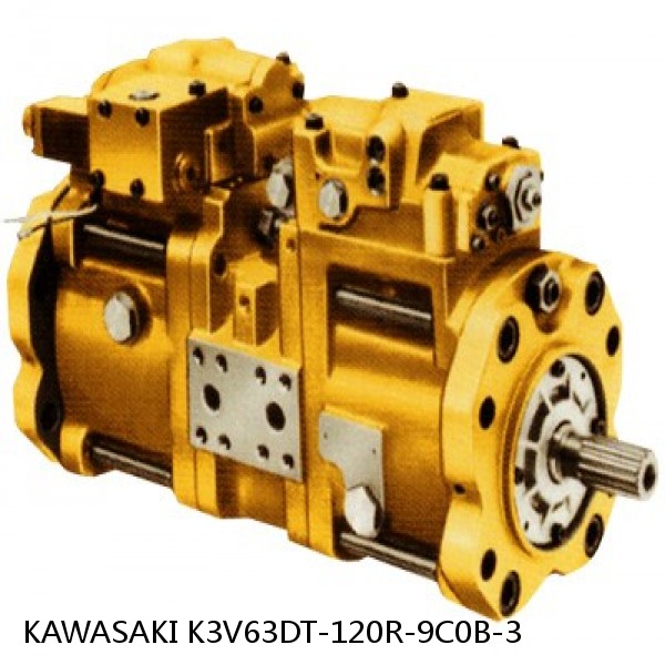 K3V63DT-120R-9C0B-3 KAWASAKI K3V HYDRAULIC PUMP #1 image