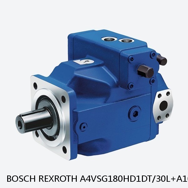 A4VSG180HD1DT/30L+A10VSO45DFR/31L BOSCH REXROTH A4VSG Axial Piston Variable Pump #1 image